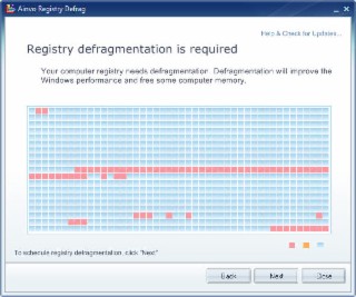 Registry Defrag Screenshot