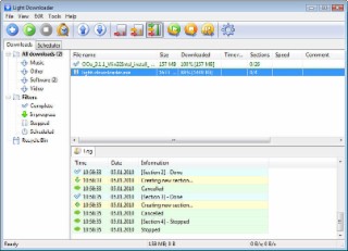 Light Downloader Screenshot