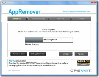 AppRemover Screenshot