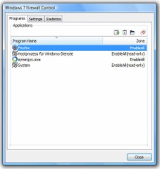 Windows 7 Firewall Control 5.1