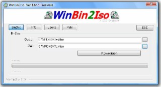 WinBin2Iso Screenshot