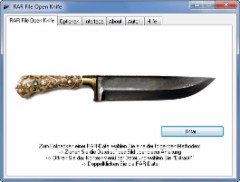 RAR File Open Knife