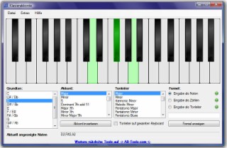 Klavierakkorde Screenshot