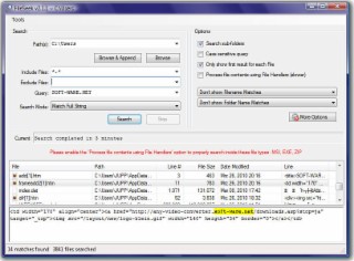FileSeek Screenshot