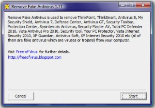 Fake Antivirus Screenshot