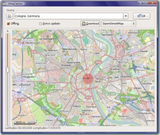 GMapCatcher Screenshot