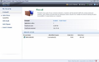 Outpost Security Suite Screenshot