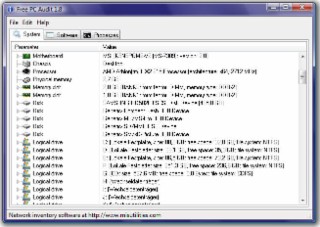 Free PC Audit Screenshot