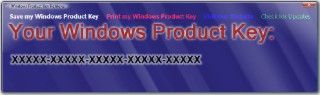 Product Key Retriever Screenshot