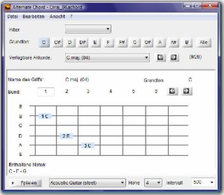 Alternate Chord Screenshot