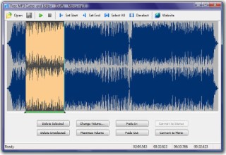 MP3 Cutter Editor Screenshot