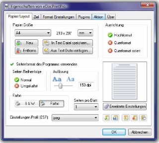 eDocPrintPro Screenshot