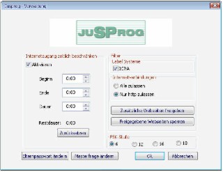 JusProg Screenshot