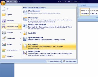 Office 2007 PDF Screenshot