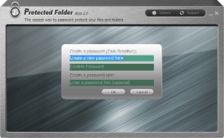 Protected Folder Screenshot