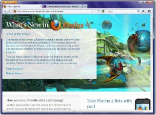 Firefox 4 Screenshot