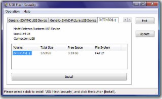 USB Flash Security Screenshot