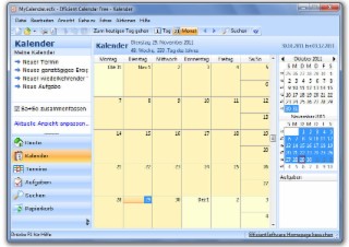 Efficient Calendar Screenshot