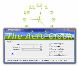 TheAeroClock Screenshot