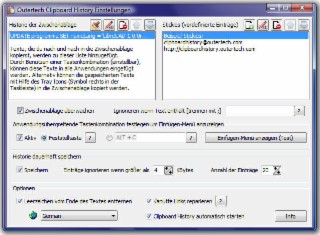 Clipboard History Screenshot