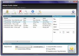 Helium Audio Joiner Screenshot