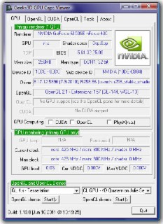 GPU Caps Viewer Screenshot