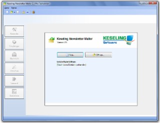 Keseling Newsletter Mailer Screenshot