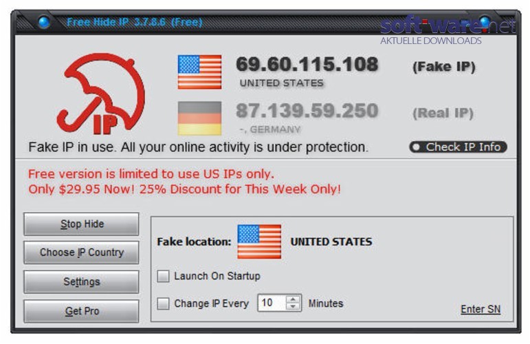 hide ip freeware