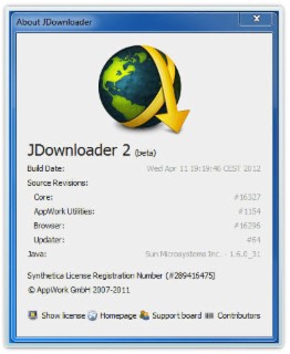 JDownloader Beta Screenshot
