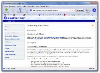 SeaMonkey Beta Screenshot