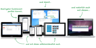 Boxcryptor Screenshot