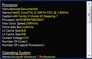 All CPU Meter Screenshot