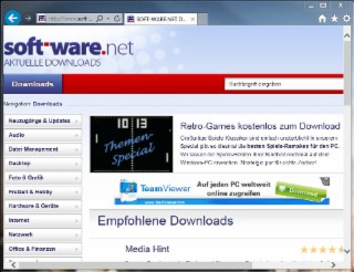 Internet Explorer 10 Screenshot