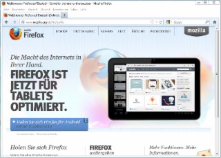 Firefox 17 Screenshot