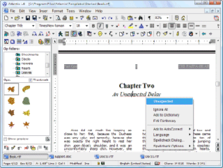 Atlantis Word Processor Screenshot