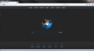 Cyberfox Screenshot