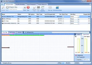 PerfectDisk Screenshot