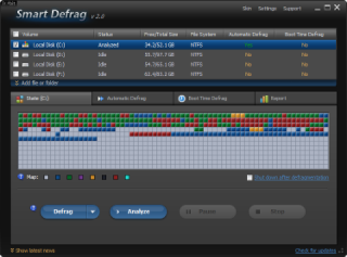 Smart Defrag Screenshot