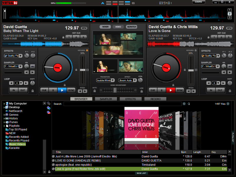 Virtual DJ Free Home Edition - Download (Windows / Deutsch ...
