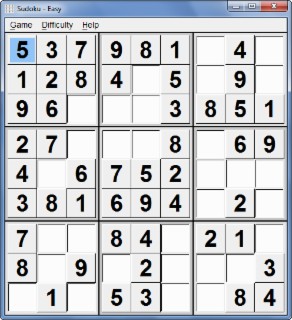 Sudoku Portable Screenshot