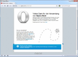 Opera Next Generation Screenshot