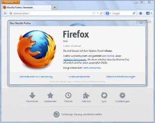Firefox 18 Screenshot