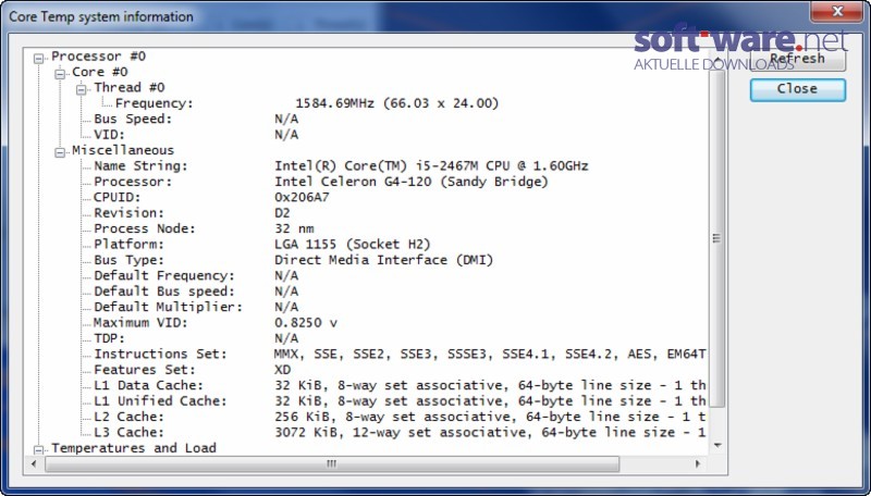 core temp 1.0 rc3