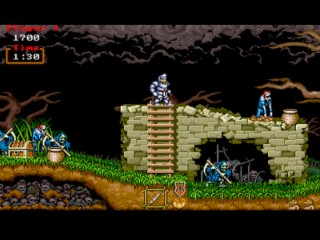 Ghouls and Ghosts Remix Screenshot