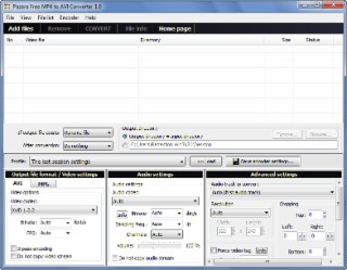 MP4 to AVI Converter Screenshot