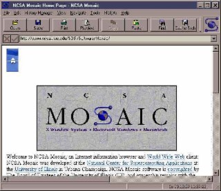 NCSA Mosaik Screenshot