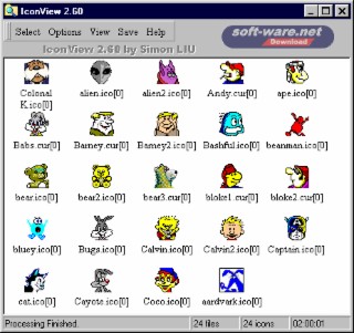 Icon Viewer Screenshot