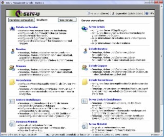 FTP Serv-U Screenshot