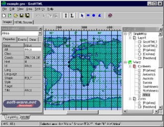 GeoHTML Screenshot