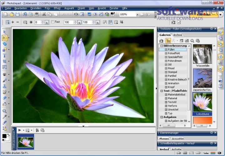 Ulead PhotoImpact X3 Download (Windows / Deutsch) bei